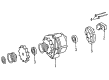 Diagram for Mercedes-Benz 560SL Alternator Pulley - 000-155-72-15