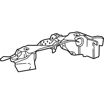 Mercedes-Benz 222-524-01-25 Side Shield