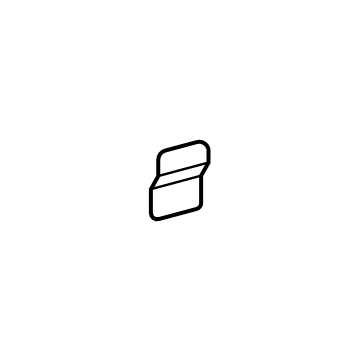 Mercedes-Benz 243-690-35-00-9051 COVER TRIM