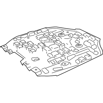 Mercedes-Benz 251-520-02-55 Rear Shield