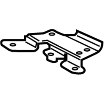 Mercedes-Benz 166-501-14-20 Auxiliary Pump Lower Bracket