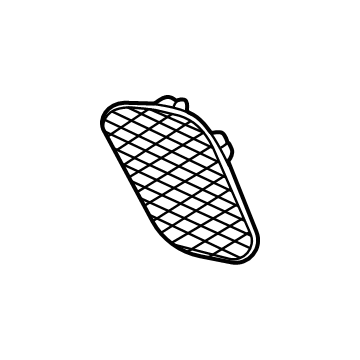 Mercedes-Benz 253-885-18-02 Outer Grille