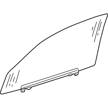 Mercedes-Benz 208-720-08-18 Door Glass