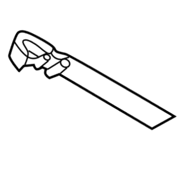 Mercedes-Benz 000-094-32-55 Mount Insulator Fastener
