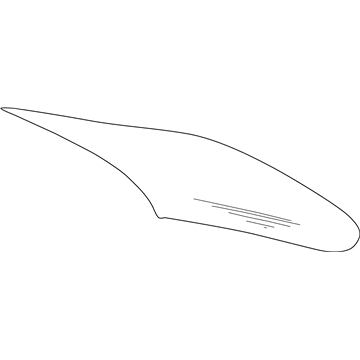Mercedes-Benz 208-670-06-80 Back Glass