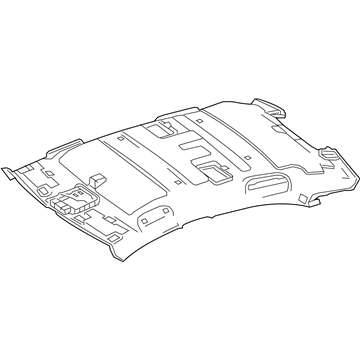 Mercedes-Benz 222-690-62-02-1C34 Headliner