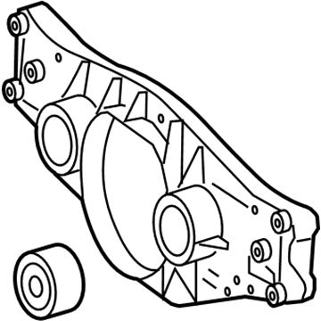 Mercedes-Benz 222-350-01-63-64 Front Crossmember
