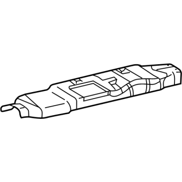 2002 Mercedes-Benz G500 Exhaust Heat Shield - 463-680-19-20