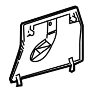 Mercedes-Benz 164-690-29-25-7J68 Side Trim Panel Cover