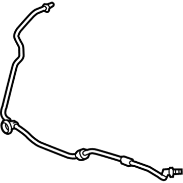 Mercedes-Benz 222-501-40-25 Breather Tube