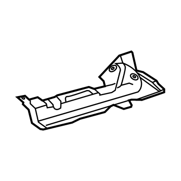 2010 Mercedes-Benz GLK350 Exhaust Heat Shield - 204-682-67-71