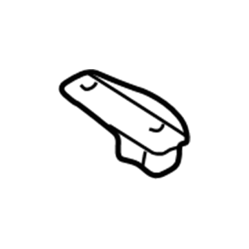 Mercedes-Benz 208-777-01-25 Guide Check Spacer