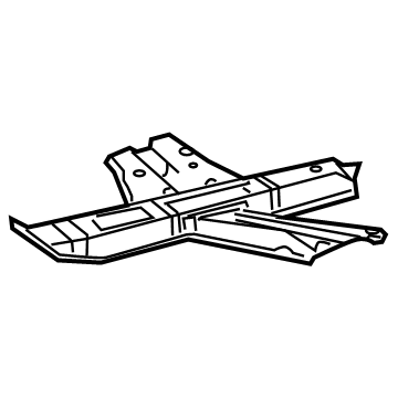 Mercedes-Benz 213-610-84-01 CONNECTING CARRIER