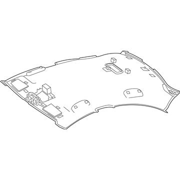 Mercedes-Benz 117-690-52-00-7H46 Headliner