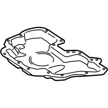 2013 Mercedes-Benz S350 Oil Pan - 642-010-22-28