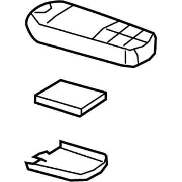Mercedes-Benz 221-820-07-35 PARTS KIT, MOBILE PHONE