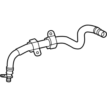 Mercedes-Benz 190-270-10-00 Oil Cooler Line