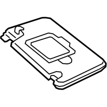 Mercedes-Benz 166-810-93-00-9H43 Sunvisor