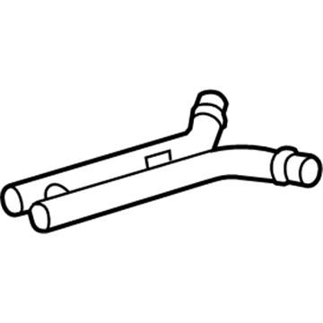 Mercedes-Benz 230-490-39-19 Intermediate Pipe