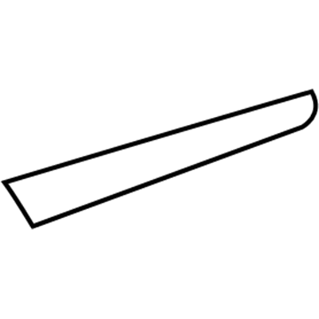 1999 Mercedes-Benz C230 Door Moldings - 202-720-54-22