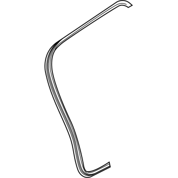 2022 Mercedes-Benz EQB 300 Weather Strip - 247-740-36-00