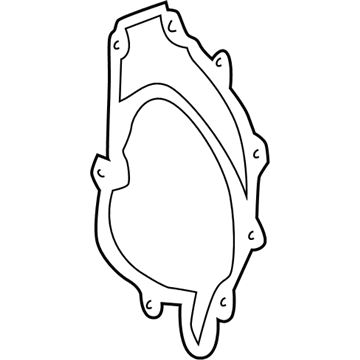 1992 Mercedes-Benz 400E Water Pump Gasket - 119-201-03-80