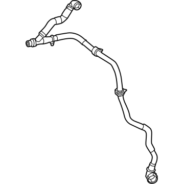 Mercedes-Benz 297-501-89-01 Rear Hose