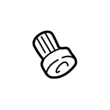 Mercedes-Benz 140-990-06-58 Molding Nut