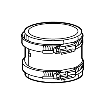 Mercedes-Benz 139-090-10-01 CHARGE AIR HOSE