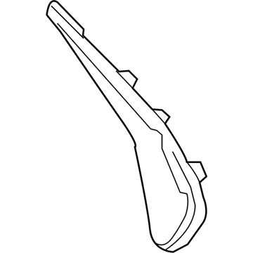 Mercedes-Benz 172-693-01-33-9051 Trunk Lid Trim Cover