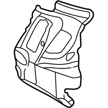 Mercedes-Benz 202-682-11-28 Insulation