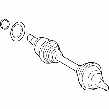 2023 Mercedes-Benz GLC300 Axle Shaft - 254-330-79-01