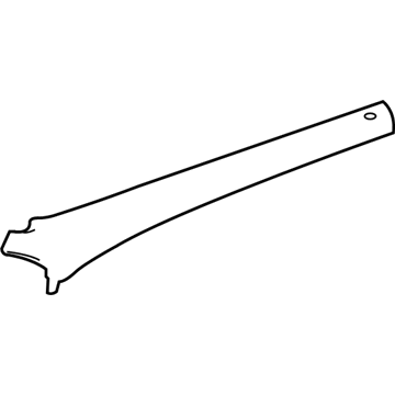 Mercedes-Benz 216-720-88-70-7J14 Upper Trim Panel