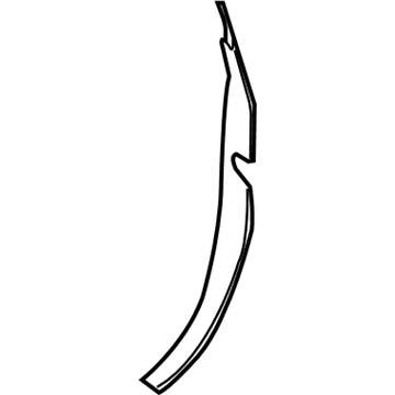 Mercedes-Benz 216-728-02-21 Rear Trim Panel