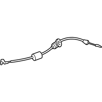 2010 Mercedes-Benz GLK350 Door Latch Cable - 204-760-09-04