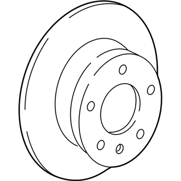 2010 Mercedes-Benz G55 AMG Brake Disc - 463-423-01-12