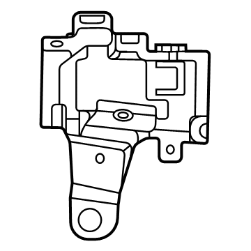 Mercedes-Benz 247-821-21-00 Blind Spot Radar Mount Bracket