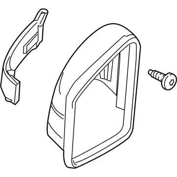 Mercedes-Benz 212-810-08-64-7368 Mirror Housing