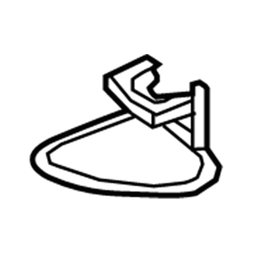 Mercedes-Benz 099-680-03-11-64 Handle Mount Plate