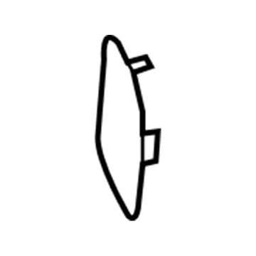 Mercedes-Benz 217-885-08-24-9999 Tow Bracket Cover