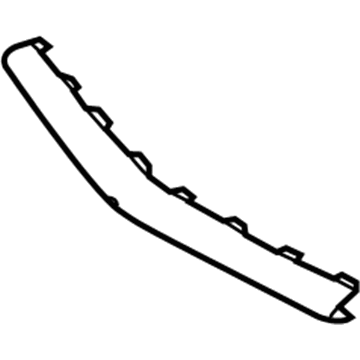 Mercedes-Benz 217-885-12-21 Lower Trim