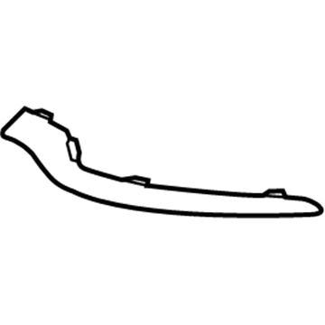 Mercedes-Benz 217-885-14-21 Lower Trim