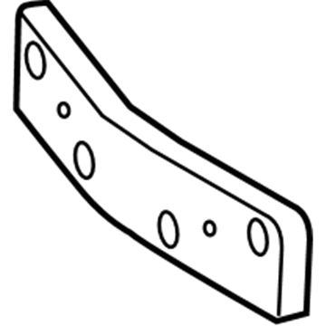 Mercedes-Benz 217-885-07-81 License Bracket