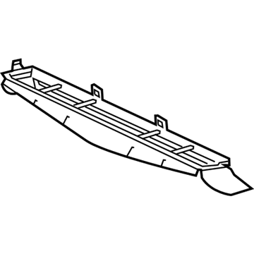 Mercedes-Benz 218-505-23-30 Lower Duct