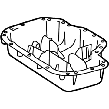 2016 Mercedes-Benz S550 Oil Pan - 642-010-09-10