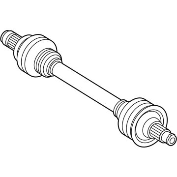 2023 Mercedes-Benz GLC300 Axle Shaft - 254-350-07-00
