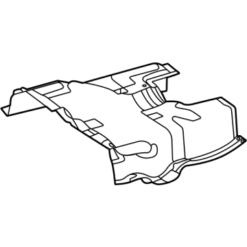2023 Mercedes-Benz GLS580 Exhaust Heat Shield - 167-680-56-09