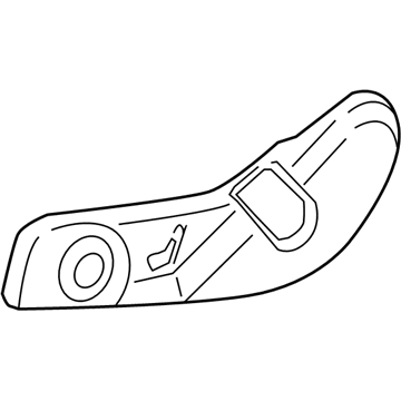 Mercedes-Benz 204-918-05-30-8N84 Recline Cover