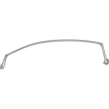 Mercedes-Benz 295-673-03-00-28 Roof Weatherstrip
