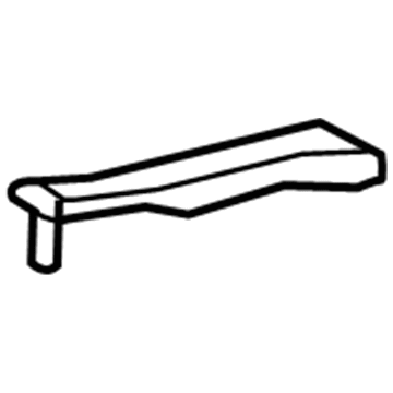 Mercedes-Benz 221-546-25-80 Cable Guide